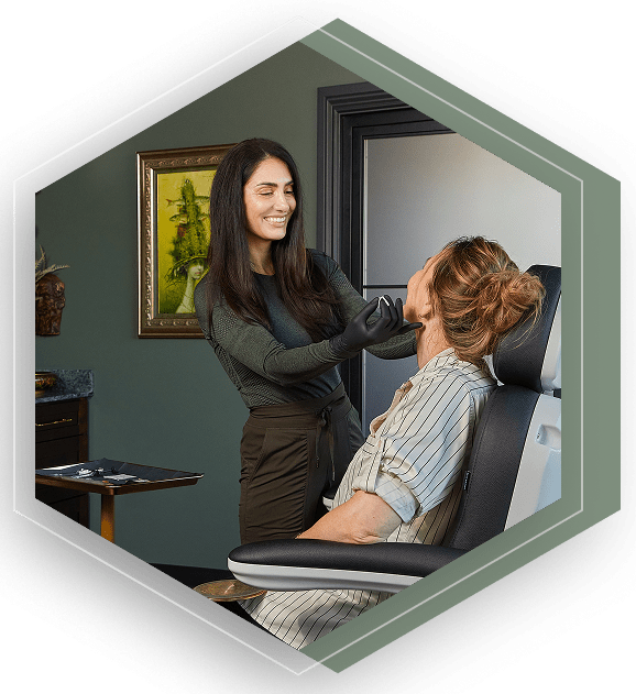 Haevum Aesthetics Atelier treatment room with calming neutral design